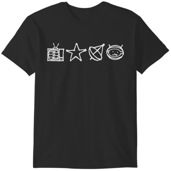 Rochiche P Other - U2 Zoo TV Symbols Classic Rock Music Band Fan T-Shirt